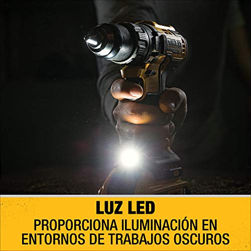 DEWALT DCK287D1M1 - Taladro de martillo inalámbrico y destornillador de impacto (20 V)