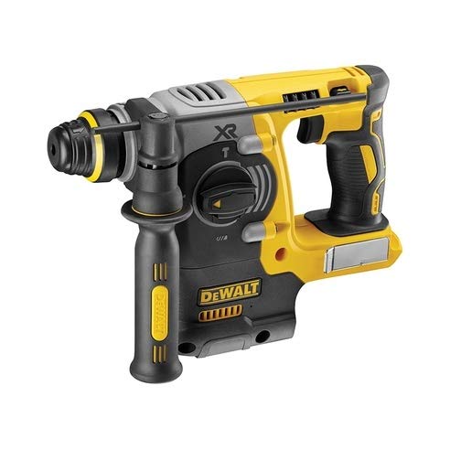 DeWalt DCK422P3T-QW DCK422P3T-QW-KIT XR 18V = DCD796 Taladro Percutor + DCF887 Atornillador Impacto + DCG405 Amoladora + DCH273 Martillo + 3 Baterías Li-Ion 5,0Ah II + TSTAK Vi, 18 V