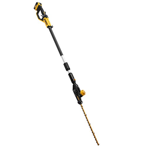 DeWalt DCMPH566P1-QW DCMPH566P1-QW-Cortasetos de pértiga XR 18V 55cm 25mm con 1 batería Li-Ion 5,0 Ah