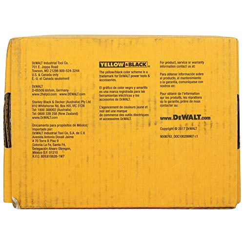 DEWALT DCN8901050 Clavos para DCN890(2.6mm x 50mm), Multicolor