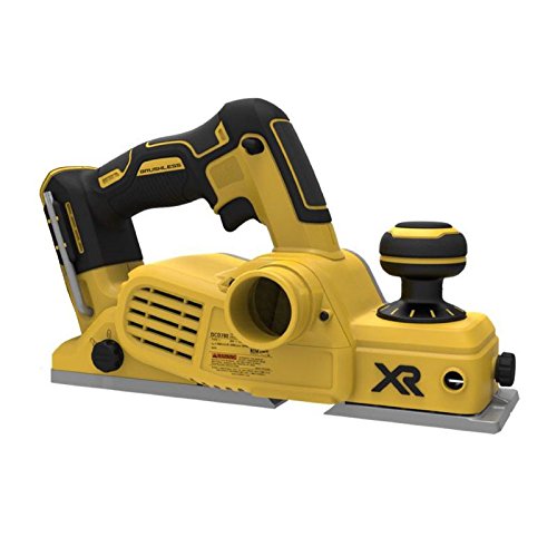 DEWALT DCP580N 18 V XR-Cepillo sin escobillas, iones de litio, color amarillo, Bare Unit, No Battery or Charger