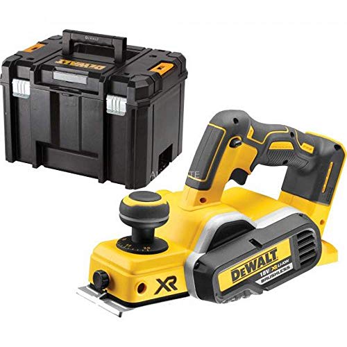 Dewalt DCP580NT-XJ Cepillo para madera XR 18V Brushless, incluye caja de herramientas TSTAK VI