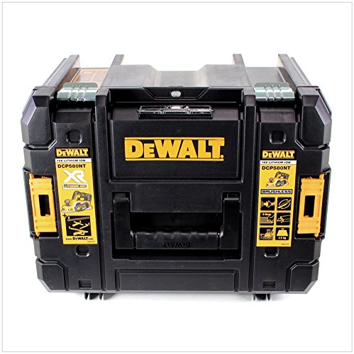 Dewalt DCP580P2-QW Cepillo sin escobillas XR 18V con 2 baterías Li-Ion 5, Negro y amarillo