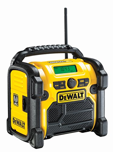 Dewalt DCR020-QW Radio para Obras Dab, batería/Cable, DCR020