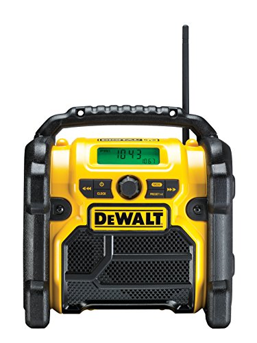 Dewalt DCR020-QW Radio para Obras Dab, batería/Cable, DCR020