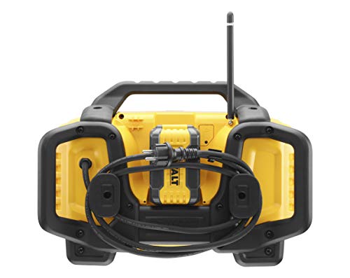 DeWalt dcr027 battery/Mains Radio (2 piezas)