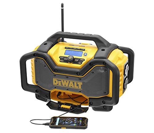 DeWalt dcr027 battery/Mains Radio (2 piezas)