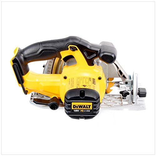 DeWalt DCS 391 N - Sierra circular inalámbrica (18 V, 165 mm, incluye 1 batería de 5 Ah, hoja de sierra, sin cargador)