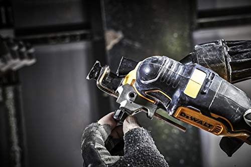 DEWALT DCS356P2-QW DCS356P2-QW-Multi-herramienta Oscilante sin escobillas XR 18V con 2 baterías Li-Ion 5Ah + 35 Accesorios con maletín, 90 W, 18 V, Amarillo