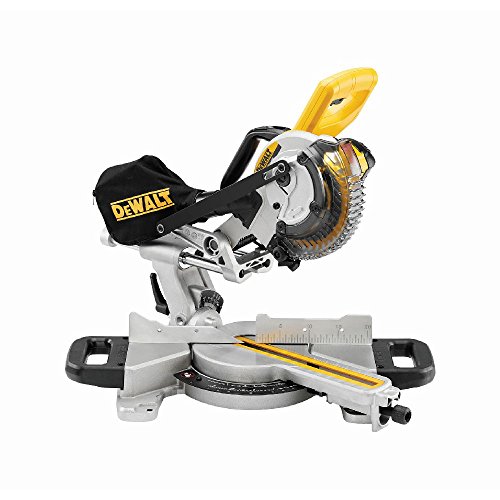 DeWalt DCS365M2-QW Ingletadora telescópica XR 18V diámetro de 184 mm Luz XPS con 2 baterías Li-Ion 4