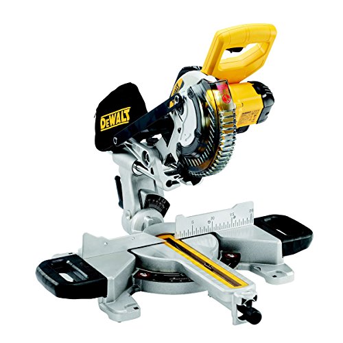 Dewalt DCS365N-XJ Ingletadora telescópica XR 18V diámetro de 184 mm Luz XPS sin cargador/batería