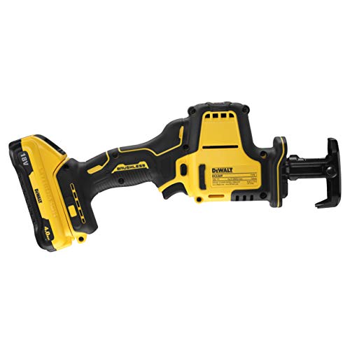 DeWalt DCS369M2-QW DCS369M2-QW-Mini-Sierra Sable XR 18V con 2 baterías Li-Ion 4Ah con maletín