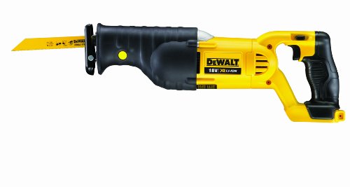 Dewalt DCS380N-XJ Sierra Sable Xr 18V sin Cargador/Batería, 9 W, 18 V, Negro/Amarillo, Talla Única