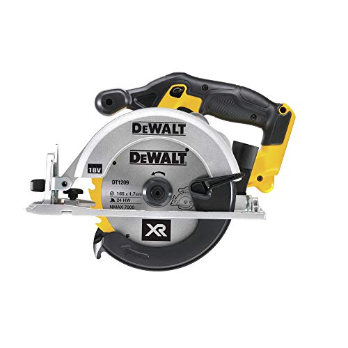 Dewalt DCS391N-XJ Sierra circular XR 18V diámetro de 165 mm y 55 mm prof. sin cargador/batería, 9 W, 18 V, 165mm