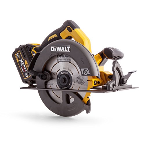 DeWalt DCS575T2 18V/54V XR FlexVolt Li-Ion Accu cirkelzaag set (2x 6.0Ah accu) in TSTAK - 190mm - koolborstelloos