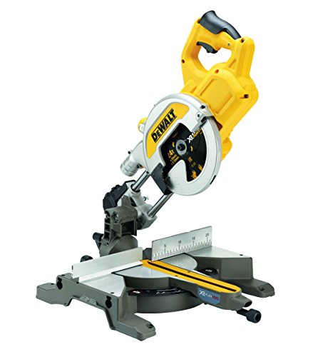 DeWalt DCS777T2-QW Ingletadora telescópica sin escobillas XR Flexvolt 54V con 2 baterías 54V/18V Li-Ion 6, 108 W, 52 V, Negro y Amarillo, Set de 4 Piezas