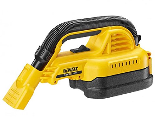 Dewalt DCV517N-XJ Aspirador sólidos y líquidos XR 18V sin cargador/batería, 18 V, Negro, Amarillo