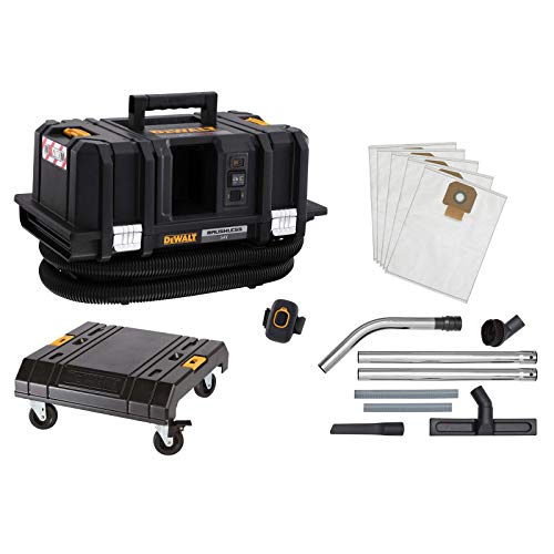 Dewalt DCV586MK-XJ Aspiradora con batería de 54 V, clase M BL, Negro y amarillo