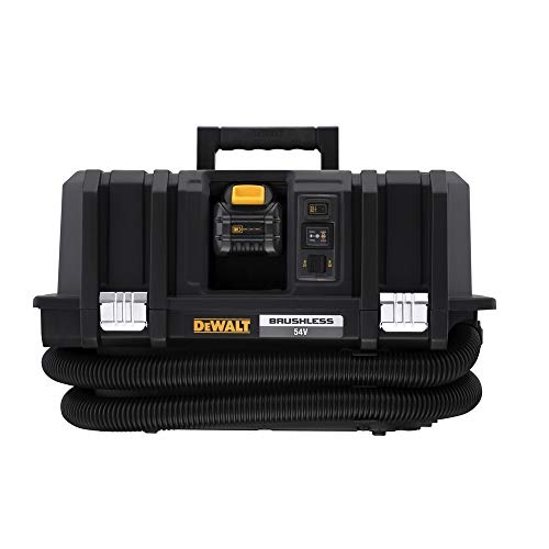 DeWalt DCV586MT2-QW DCV586MT2-QW-Aspirador sólidos y líquidos XR FLEXVOLT 54V Clase M 11L con 2 baterías 54V/18V Li-Ion 6,0Ah