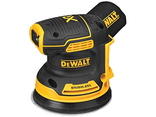 DeWalt DCW210P2-QW DCW210P2-QW-Lijadora Rotorbital sin escobillas XR 18V Ø125mm Electrónica con 2 baterías Li-Ion 5,0Ah con maletín TSTAK II