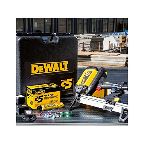 DeWalt DDF5110500 DDF5110500-Pistola para Fijación a Gas C5-Carga Larga, Color:, Size