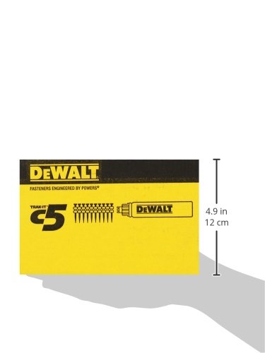 DEWALT DDF6110000 - Clavos 15mm x 2,6 mm para fijación a gas C5 + Carga de Gas (Env. 800 Ud.)