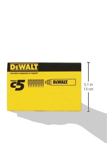 DEWALT DDF6110150 - Clavos 30 mm x 2,6mm para fijación a gas C5 Track-It Nails + Carga de Gas (Env. 800 Ud.)