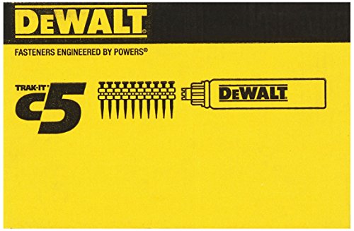 DEWALT DDF6110150 - Clavos 30 mm x 2,6mm para fijación a gas C5 Track-It Nails + Carga de Gas (Env. 800 Ud.)