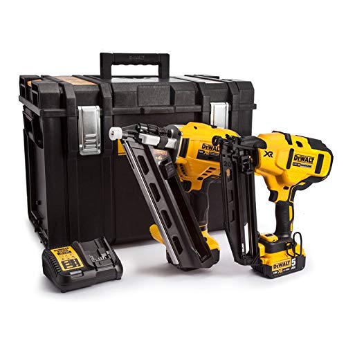 DEWALT DEWDCK264P2 DCK264P2 XR clavador Twin Pack 18 Volt 2 x 5.0Ah Li-Ion