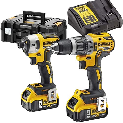 DEWALT DEWDCK266P2T DCK266P2T Twin Pack 18 Volt 2 x 5.0Ah Li-Ion