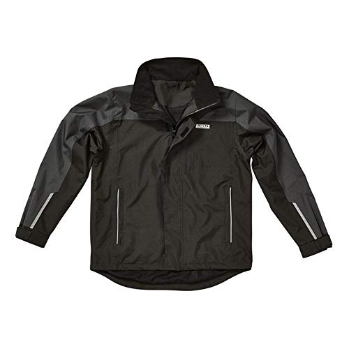 DeWalt DEWSTORMM Tormenta Gris/Negro M Chaqueta Impermeable