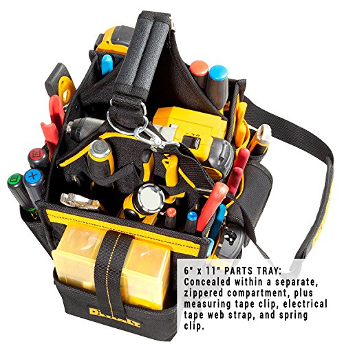 DEWALT DG5582 11-Inch Electrical and Maintenance Tool Carrier with Parts Tray by DEWALT