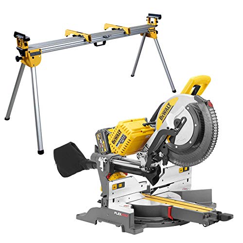 Dewalt DHS780T2AKIT DHS780T2A con soporte DE7023, Negro y amarillo