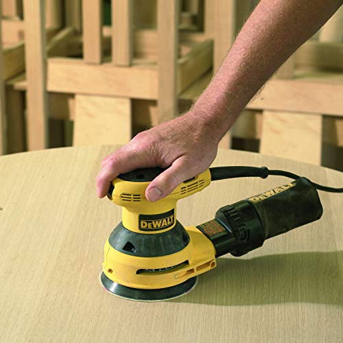 DeWalt Disco de Lija DeWalt-125 mm K180 Velcro 8-L, 10 Unidades, DT3106-QZ