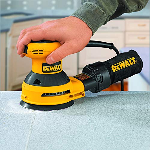 Dewalt Disco de lija DeWalt-125 mm K80 Velcro 8-L, 10 unidades, DT3103-QZ