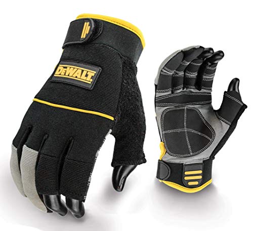 Dewalt DPG24L EU Guantes De Protección, Gris/Negro, L