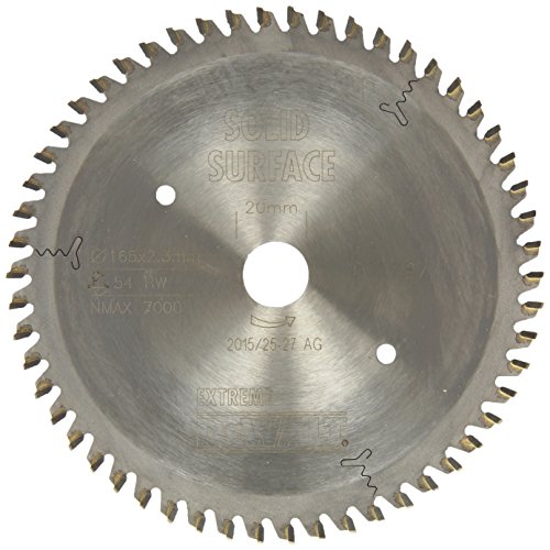 Dewalt DT1087-QZ Trespa Extreme - Hoja de sierra circular (165 x 20 x 2,3 mm, 54 dientes)