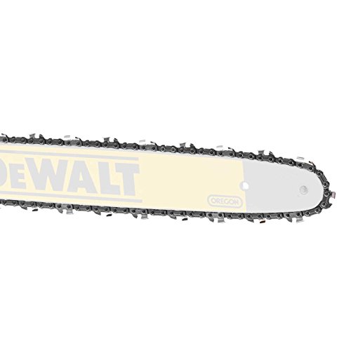 DEWALT DT20664-QZ - Cadena cromada 46cm contragolpe Oregón perfil 3/8" y Kit. Para motosierras DEWALT DCM575, DCM585