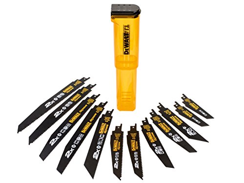 Dewalt DT2441L-QZ DT2441L-QZ-Juego de 12 Hojas de Sierra Sable 2X 2xDT2300L, 2xDT2307L, 2xDT2315L, 2xDT2301L, 2xDT2308L, 1xDT2407L, 1xDT2408L, 0 W, 0 V, Multicolor