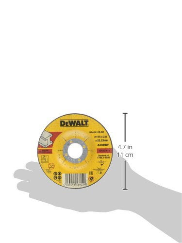 DeWalt DT42210Z-QZ Disco de corte cóncavo para metal para de alto rendimiento