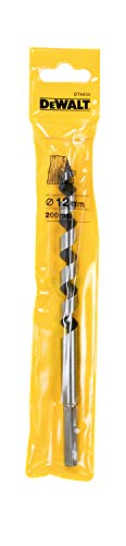 Dewalt DT4606-QZ DT4606-QZ-Broca helicoidale para madera 12x200mm, 0 W, 0 V, Multicolor