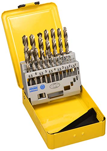 DeWalt DT5923-QZ - Juego de 19 Brocas para Metal Hss-G Din 338 en Cassette Metálica Ø 1-10mm