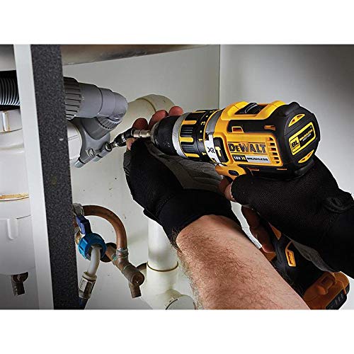 Dewalt DT70518T-QZ DT70518T-QZ-Juego de 10 Piezas para atornillar Puntas Impact Torsion de 25mm: Pl6, T15, T30 x1, Ph2, Pz3, Pz2 x2, portapuntas pivotante