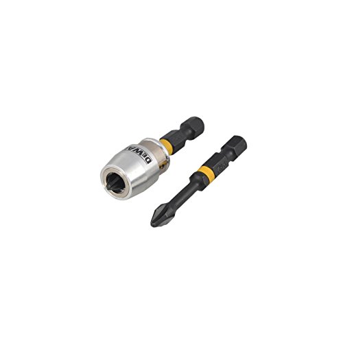 DeWalt DT70535T-QZ Puntas Pz2 x 2 50 mm Adaptador magnético con Bloqueo