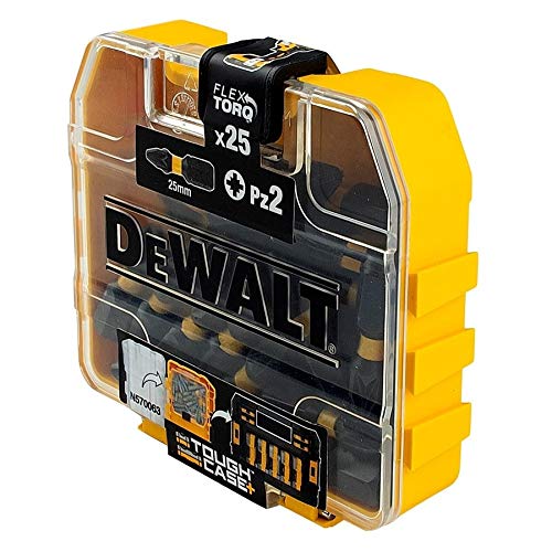 Dewalt DT70556T-QZ DT70556T-QZ-Juego de 25 Puntas Impact Torsion Pz2 25mm