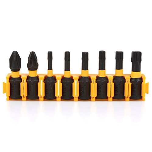 DeWALT DT70578T-QZ 10pieza(s) punta de destornillador - Puntas de destornillador (10 pieza(s), Phillips, Pozidriv, Torx, PH 2, PZ 2, T10,T15,T20,T25,T30, Hexagonal)