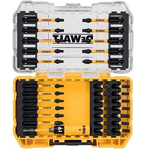 Dewalt DT70738T-QZ Juego de 31 Puntas Ideal para los Golpes, Negro y Amarillo, Size