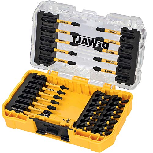 Dewalt DT70738T-QZ Juego de 31 Puntas Ideal para los Golpes, Negro y Amarillo, Size