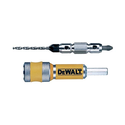 Dewalt DT7602-XJ DT7602-XJ-Sistema Flip & Drive Completo Nº 10 con Conector, avellanador, Broca piloto 5mm y Punta de atornillar Pz2, 0 W, 0 V