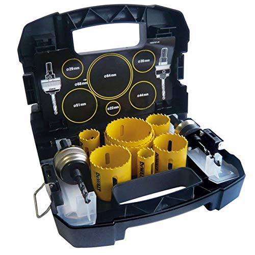 Dewalt DT8270L-QZ Juego de 2 sierras de corona universales EXTREME (11 piezas), Color:, Size